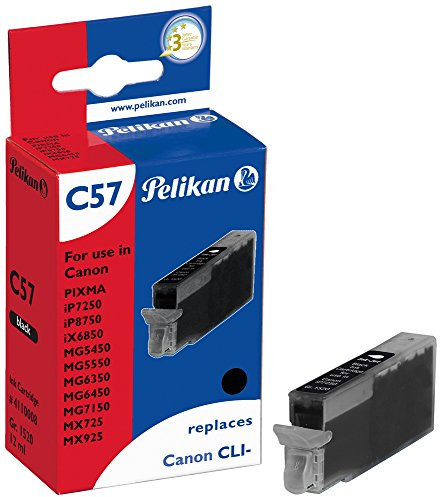 Pelikan Druckerpatrone C57 ersetzt Canon CLI-551BK XL, Schwarz