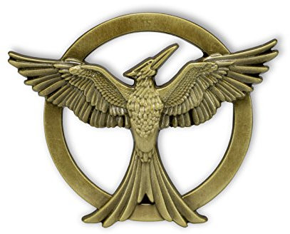 NECA Tribute von Panem Mockingjay Spotttölpel Pin Anstecknadel aus Hunger Games lizenziert