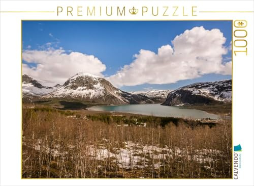 CALVENDO Puzzle Panorama des Kobbvatnet | 1000 Teile Lege-Größe 64 x 48 cm Foto-Puzzle für glückliche Stunden