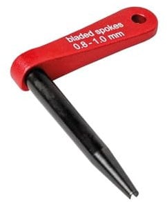 DT Swiss Herren Aero Speichenhalter, rot, 0,8-1,0mm