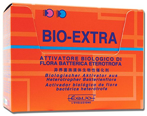 Equo BIO-Extra 5ml Box - Batteri eterotrofi per acquari di Acqua Dolce e salata - 60g - Trattamento