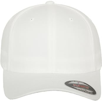 Flexfit Unisex 6277-Flexfit Wooly Combed Flexfit Wooly Combed, white, S/M