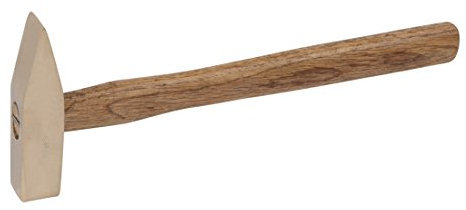 KS Tools 963.2010 BRONZEplus Schlosserhammer 500 g, mit Hickorystiel