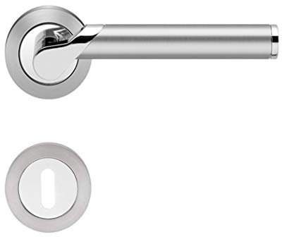 Karcher Design Drückergarnitur Starlight R38 BB 39-43 mm Edelstahl matt