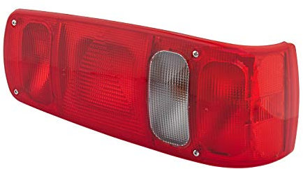 HELLA Rückleuchte - Caraluna I - Glühlampe - 12V - Einbau/geschraubt - ECE/nicht SAE - Lichtscheibenfarbe: weiß/rot - Stecker: Flachstecker - rechts - Menge: 1-2VA 007 502-021