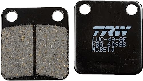 TRW MCB510 Organic Allround Bremsbelagsatz für DAELIM SL 2001-2004 Vorderachse, Hinterachse und andere Motorräder