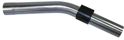 Starmix Griffrohr ES 35 MIT NL (aus Edelstahl, mit Nebenluftschieber, passend für 35 mm System, Staubsaugerzubehör, Durchmesser 35 mm, Länge 33 cm)