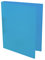 Idena 224339 - Ringbuch DIN A4, aus PP, 2 Ringe, 35 mm Rückenbreite, transluzent türkis, 1 Stück