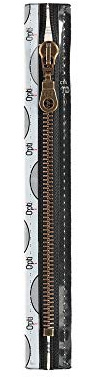 Opti MA60-14-00000 Reißverschluss, 00000 Schwarz, 14cm