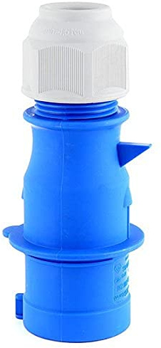 CEE 30236323 Bals Stecker (32A, 3-polig) blau