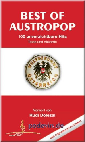 Best of Austropop - 100 unverzichtbare Hits - Gitarre Akkorde