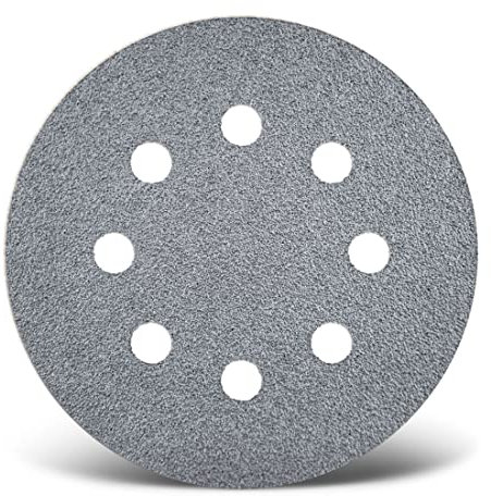 MENZER Platinum Disques abrasifs auto-agrippants, 125 mm, 8 trous, p. Ponceuses excentriques (Lot de 50) G40