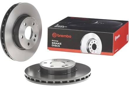Brembo 09.8404.11 UV Coated Pillar Vented Front Brake Rotor MERCEDES-BENZ/MERCEDES-BENZ (FJDA) OE# A6394210012