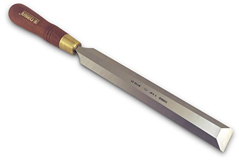 Narex Czech Steel Premium Woodworking Cabinetmakers Paring Chisel with European Hornbeam Handle Sizes 1/4 1/2 3/4 1 1 1/4 813207-31 (1 1/4)