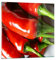 Bilder auf Glas 70x70cm Glasbild Gemüse würzig Chili Groß Wanddeko Bild im Glas Schlafzimmer Küche Deko Wandbilder Dekoration Wohnzimmer Modern Wall Decor Glasdruck Wand Kunstdruck Art GAC70x70-1135