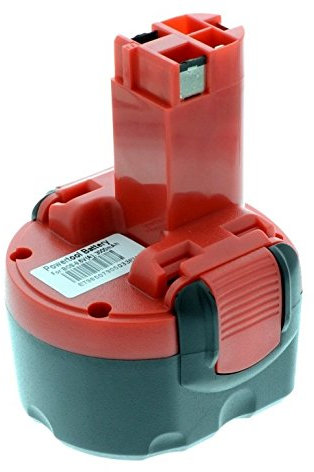 Akku für Bosch GDR 9.6 V, GSR 9.6 VE-2, GSR 9.6-1, GSR 9.6 V, PAG 9.6 V, PSR 9.6 VE-2, PSR 960, RT 23609, RT 32609, wie BAT048, BAT100, BAT119, BH984, BPT1041, 2607335373, 9.6V (3 Ah)