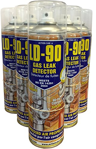 (PACK OF 2) 400ml LD-90 Gas Leak Detector Spray - VOSA approved gas leak spray