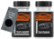 TRISTARcolor Motorradlack Lackstift Set für Piaggio Scooters P94 Nero Lucido Basislack Klarlack je 50ml