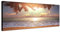 120x40cm Bild auf Leinwand und Keilrahmen fertig zum aufhängen moderne Wandbilder Bilder Bild Kunst Kunstdruck Deko für Wohnzimmer, Schlafzimmer, Büro u.v.m.