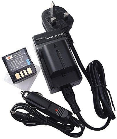DSTE® 2x BN-VF707U Rechargeable Li-ion Battery + DC32U Travel and Car Charger Adapter for JVC GR-D29 GR-D239 GR-D240 GR-D244 GR-D245 GR-D246 GR-D247 GR-D250 GR-D253 GR-D270 GR-D271 GR-D275 GR-D290 GR-D293 GR-D295 GR-D320 GR-D325 GR-D328 GR-D329 GR-D338 GR-D340 GR-D345 GR-D350 GR-D351 GR-D360 GR-D370 GR-D371 GR-D375 GR-D390 GR-D393 GR-D395 GR-D396 GR-D450 GR-D570 GR-D640 GR-D645 Camera as JVC BN-VF707 BN-VF714