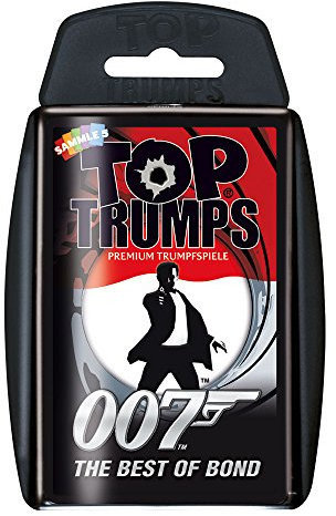 Winning Moves WIN62257 - Top Trumps: 007 Best of Bond, Kartenspiel