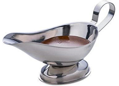 Stainless Steel Gravty Boat 5oz / 150ml - Sauce Boat, Condiment Server