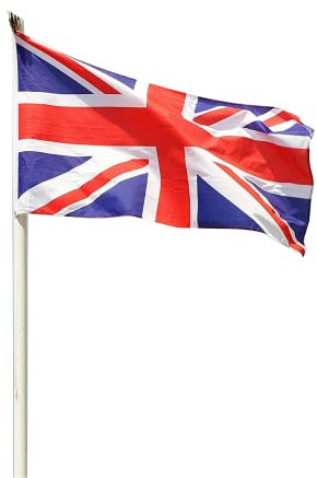 TRIXES Grande bandiera del Regno Unito, Union Jack 5 piedi x 3 piedi, bandiera inglese.
