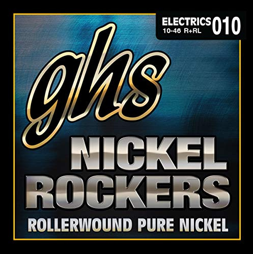 ghs R+RL - Juego de cuerdas para guitarra eléctrica de níquel, 10-46