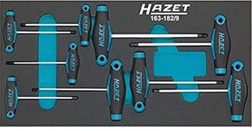 Hazet T-Griff Torx Schraubendreher-Satz, 163-182/9