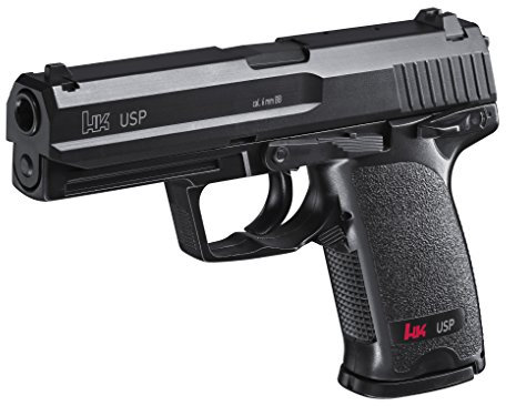 Umarex Airsoft Pistole USP, Federdruck Waffe mit 0,5 Joule, inkl. 100 x 6 mm BB Soft-Air Kugeln