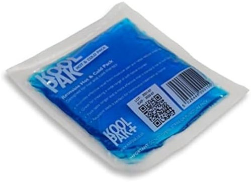 Koolpak Small Reusable Gel Pack x3 and Small Hot & Cold Pack Cover x3
