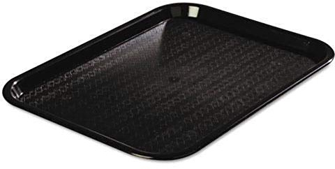 Genware NEV-CT1216-03 Café Tray, 12 x 16, Black