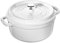 Staub Cocotte ronde 4 quart 4-Quart Blanc.