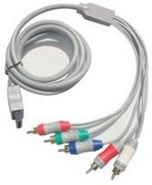 SATKIT Cable Componentes 1,8m Video YPbPr Audio Estéreo Conectores Codificados por Color compatible con consolas de juego