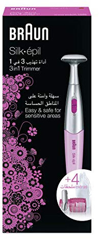 Braun Silk-épil Elektrischer Damenrasierer FG 1100, rosa