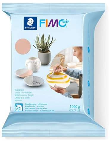 FimoAir basic Modelliermasse 1000g, hautfarbe [Spielzeug]