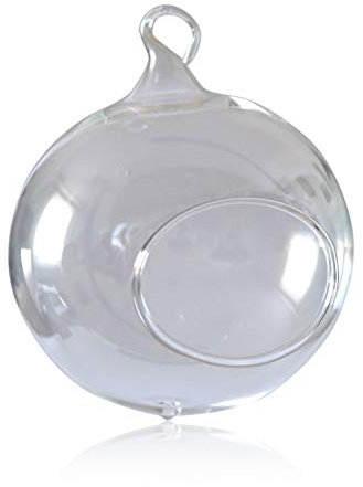 Beleuchtung für Christbäume Windlichter aus Glas 2 Stück 10cm mundgeblasen handgeformt Lauschaer Glas das Original