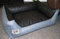 Hundebett Hundesofa Schlafplatz Kunstleder Similpelle 90 cm X 70 cm grau schwarz