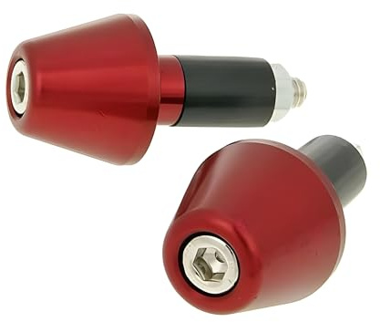 Lenkerende Vibrationsdämpfer Short 13,5mm - rot