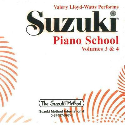 Suzuki Piano School: Volumes 3 & 4 (Suzuki Method Core Materials) (CD-Audio) - Common