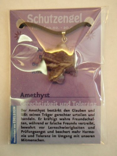 Amethyst Schutzengel, Glücksstein: Sternzeichen: Fisch