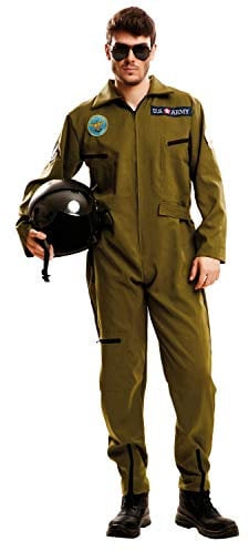 Partychimp 83-02628 - Top Gun, Erwachsene, XL, grün