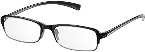 infactory Reise Lesebrille: flexible Lesehilfe, +2,0 dpt (schmale Lesebrille, Kleine für unterwegs, bugel)