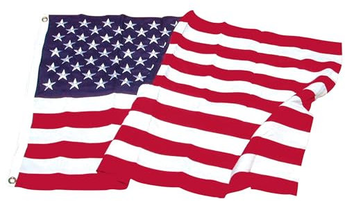 Super Tough 91 x 152 cm Polyester, amerikanische Flagge, Rot, Weiß, Blau