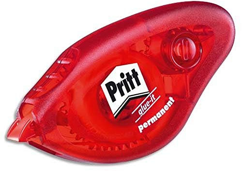 Pritt 619769 Roller jetable de colle permanente Lot de 10, 10m de bande de largeur de 8,4 mm