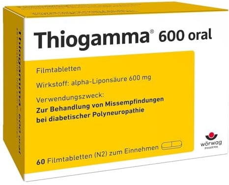 THIOGAMMA 600 oral Filmtabletten 60 St