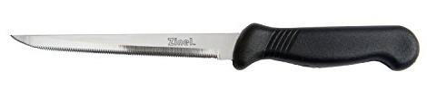 Zinel Stainless Steel Kitchen Knife, 12 cm, Silver
