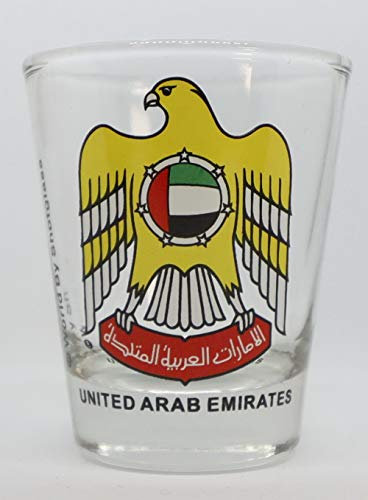World By Shotglass United Arab Emirates (UAE) Shot Glass