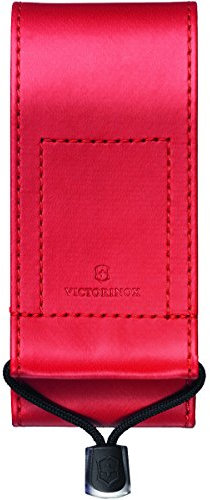 Victorinox 4.0482.1 Leather Imitation-Belt Pouch for Swiss Tool, Red, 111 mm