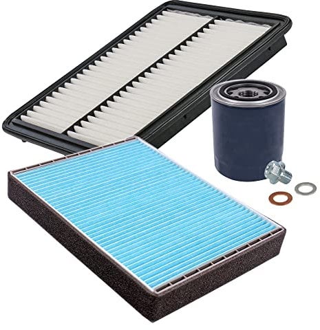 Inspektionspaket SET A 1x Ölfilter 1x Luftfilter 1x Innenraumfilter 1x Ölablass-Schraube 1x Dichtring für Ölablass-Schraube